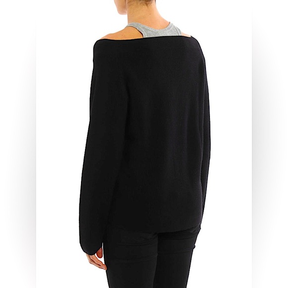 T ALEXANDER WANG V-Neck Sweatwer With Tank Trim - Picture 8 of 14